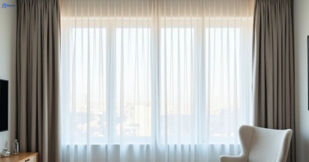 Freshly steam cleaned curtains in carina-heights QLD
